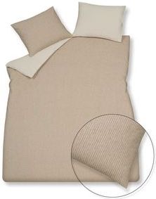 Dekbedovertrek Vandyck Home Trento Rusty Brown Flanel-140 x 200 / 220 cm | 1-Persoons