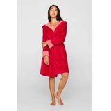 Esprit - Cosy - Badjas - Raspberry - Velours