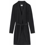 Badjas Kimono Schiesser Essentials Woman Modal Black-XL