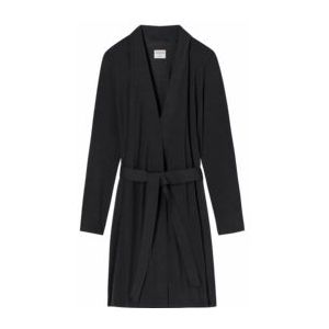 Badjas Kimono Schiesser Essentials Woman Modal Black-L