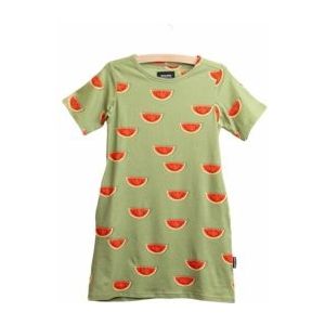 SNURK - Watermelon - T-shirtjurk - Groen - Maat 140