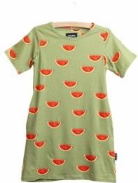 SNURK - Watermelon - T-shirtjurk - Groen - Maat 140