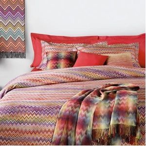 Missoni - John - Dekbedovertrek - Multicolor - Katoen - 260 x 240 / 220 cm