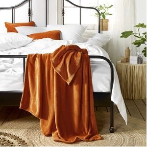 Plaid De Witte Lietaer Snuggly Copper-150 x 200 cm