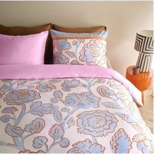 Dekbedovertrek Oilily Jazmin Multi Satijn-240 x 200 / 220 cm | Lits-Jumeaux