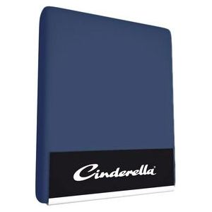 Cinderella Weekend - Hoeslaken tot 25 cm matrashoogte - Katoen - 160x200 cm - Donkerblauw