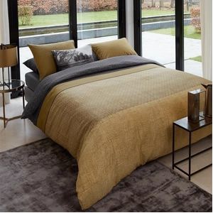 Beddinghouse Camaro Dekbedovertrek - Lits-jumeaux - 240x200/220 cm - Goud