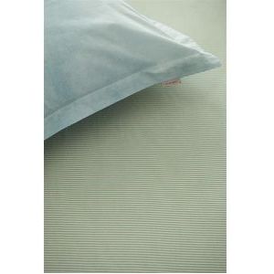 Hoeslaken Pip Studio Duo Stripe Khaki (Percal)-100 x 200 cm