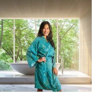 Kimono Kayori Shinjo Groen-M