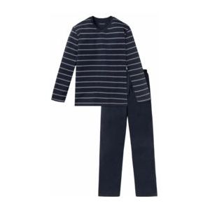 Pyjama Schiesser Men 159622 Day Night Dark Blue-Maat 56