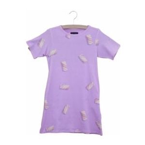 T-shirt Dress SNURK Kids Twisters Pink-Maat 152