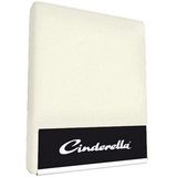 Topper Hoeslaken Cinderella Ivory (Badstof)-180 x 200/210 cm