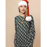 Long Sleeve Shirt Snurk Women Penguin Xmas-S