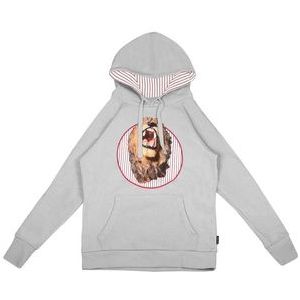 SNURK - Lion Head - Hoodie - Uni Grey
