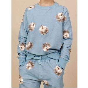Sweater Snurk Kids Hedgy Blue-Maat 92