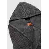 Missoni - Chalk Badjas - Antraciet Grijs - 100% Jacquard Katoenen Badstof