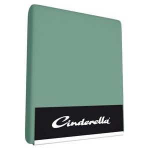 Cinderella - Hoeslaken (tot 25 cm) - Jersey - 120x200 cm - Mineraal Groen