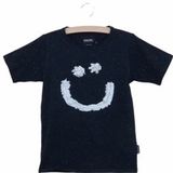 T-shirt SNURK Kids Creamy Smile Black-Maat 140