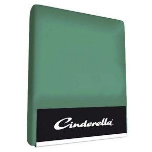 Hoeslaken Cinderella Green 25 cm (Jersey)-180 x 200/210 cm