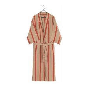 Badjas Ferm Living Field Robe Camel/Red-One-size