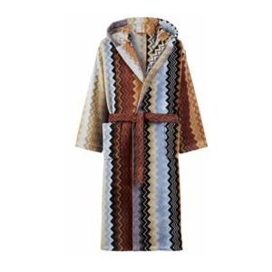 Missoni - Giacomo - Badjas - Black Multicolor - 100% Katoen