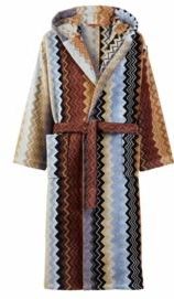 Missoni - Giacomo - Badjas - Black Multicolor - 100% Katoen