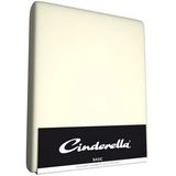 Cinderella - Weekend - Hoeslaken - Tot 25 cm matrashoogte - 100% Katoen - 180x220 cm - Ivoor