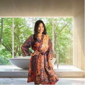 Kimono Kayori Awaji Rood-XL
