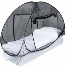 Deconet - Pop-up Klamboetent I - Zwart - 1 Persoons