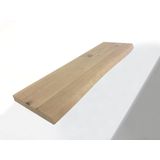 Woodbrothers Zwevende Wandplank Eiken Boomstam 60x30cm