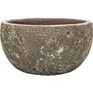 Lava Relic Jade bowl bloempot 52x29 cm