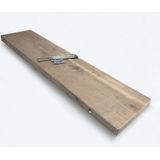 Zwevende wandplank gebruikt steigerhout 100 x 20 cm