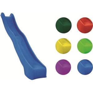 Kunststof glijbaan 300cm blauw - geschikt voor platformhoogte 130-160cm -  speelgoed online kopen | De laagste prijs! | beslist.nl