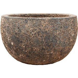 Lava Relic Rust metal bowl bloempot 40x24 cm