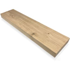 Eiken plank massief recht 100 x 15 cm