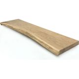 Eiken plank massief boomstam 120 x 30 cm