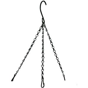 Ketting voor hanging basket zwart gecoat &Oslash; 30 cm