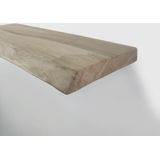 Zwevende suar wandplank 60 x 25 cm