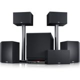 Teufel - System 6 - 5.1 Thuisbioscoopset - Zwart - High-End Klasse