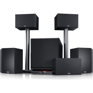 Teufel - System 6 - 5.1 Thuisbioscoopset - Zwart - High-End Klasse