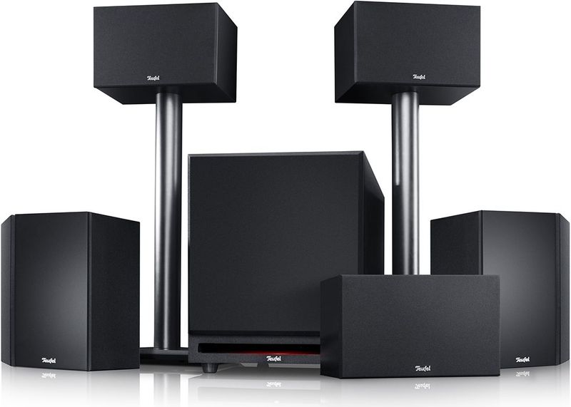 Teufel - System 6 - 5.1 Thuisbioscoopset - Zwart - High-End Klasse