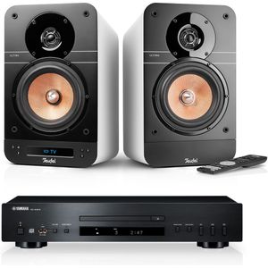 ULTIMA 25 ACTIVE + Yamaha CD-S303, Pure White