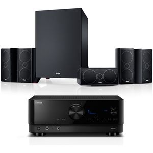 CONSONO 35 - 5.1-Set - Zwart - Yamaha RX-V4A