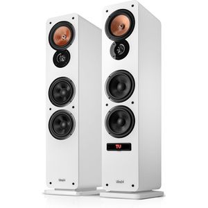 Teufel ULTIMA 40 ACTIVE 3 | Set van 2 speakers met krachtige bas | 260 watt | Versterker | Wit