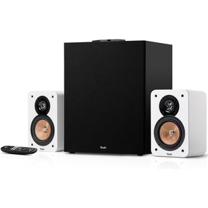 Teufel - ULTIMA 20 CONCEPT Power Edition - 2.1 Set - Wit - Geïntegreerde AV-ontvanger