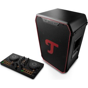 ROCKSTER NEO + AlphaTheta DDJ-FLX2, Zwart