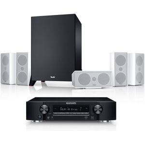 Teufel Consono 35 AVR | 5.1 Home cinema-set met AV-receiver | Zwart/Zilver