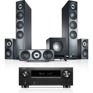 DEFINION 3 - Surround Set - Antraciet - Met Denon X3800H AV-receiver