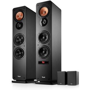 Teufel ULTIMA 40 ACTIVE 3 Surround â€œ4.0-setâ€ | Set van 2 speakers in bundel | Bluetooth | Versterker | Zwart