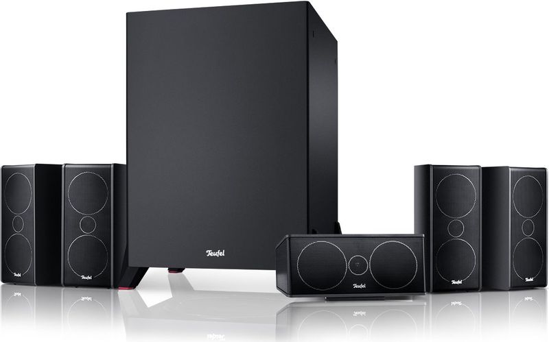Teufel - CONSONO 35 Mk3 Power Edition - 5.1 Set - Home Cinema Luidsprekers - Zwart - Krachtige Subwoofer